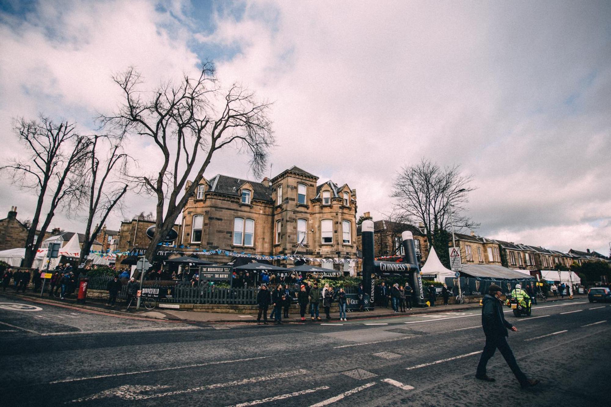 Murrayfield Hotel Edinburgh Bagian luar foto