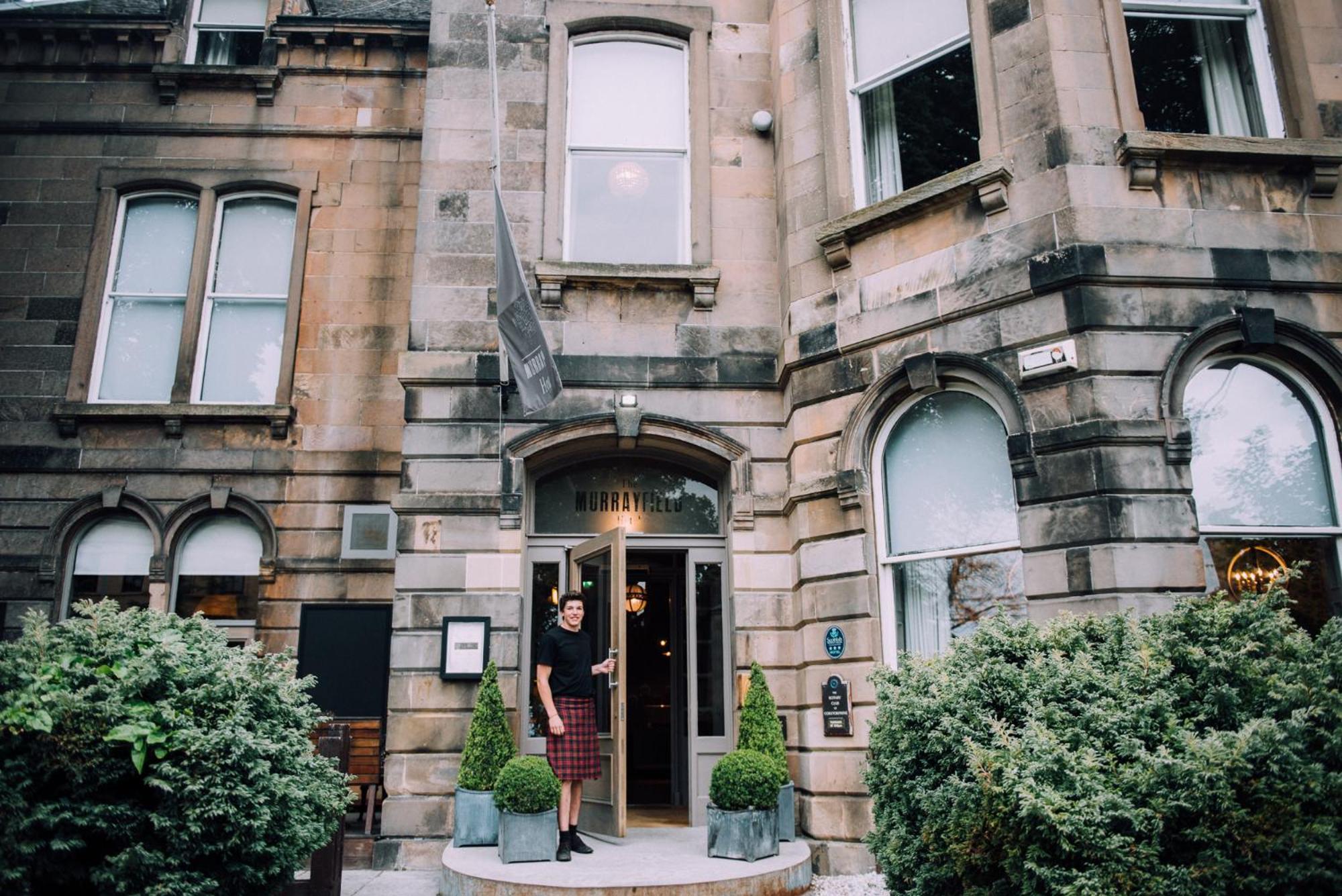 Murrayfield Hotel Edinburgh Bagian luar foto